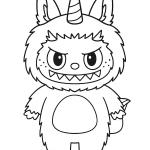 Ausmalbilder Labubu