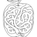 Ausmalbilder Labyrinthe