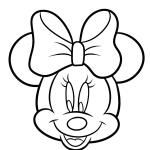 Ausmalbilder Minnie Maus
