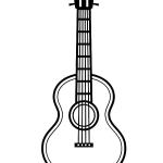 Ausmalbilder Musikinstrumenten