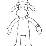 Ausmalbilder Shaun das Schaf