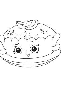 Ausmalbild Apple Pie Alice  