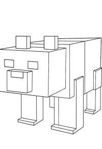 Ausmalbild Bär  