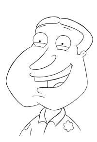 Ausmalbild Bing Bong  