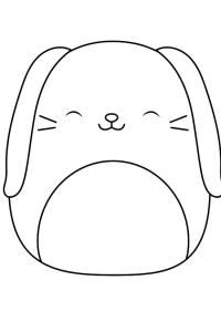 Ausmalbild Bubbles Squishmallows  