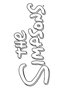 Ausmalbild Das Simpsons-Logo  