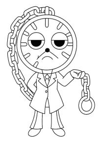 Ausmalbild Dyle Dandy's World  