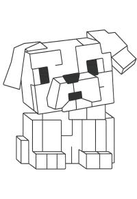 Ausmalbild Hund Grow A Garden  