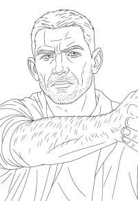 Ausmalbild Jason Duval  
