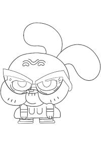 Ausmalbild Joanna Watterson  