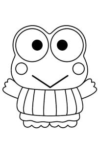 Ausmalbild Keroppi  