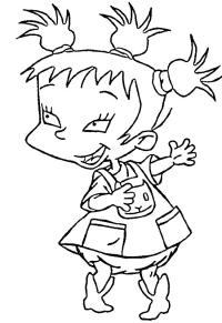Ausmalbild Kimi Watanabe-Finster  