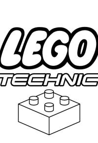 Ausmalbild Lego Technic  
