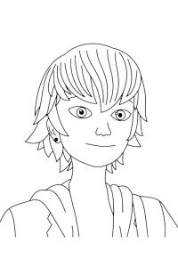 Ausmalbild Luka Couffaine  