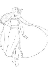 Ausmalbild Matangi  