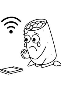 Ausmalbild Nooo My Hotspot  