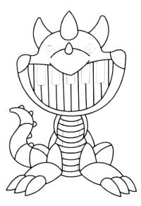 Ausmalbild Pianosaurus  