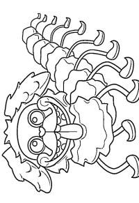 Ausmalbild PJ Pug-a-Pillar  