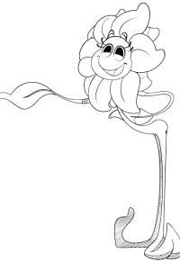 Ausmalbild Poppy Playtime Daisy  