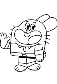 Ausmalbild Richard Watterson  