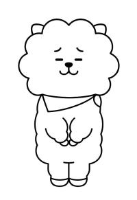 Ausmalbild RJ BT21  
