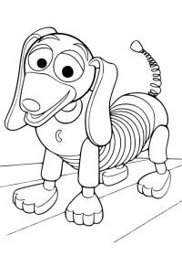 Ausmalbild Slinky  