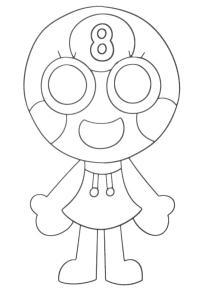 Ausmalbild Toodles Dandy’s World  