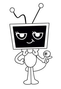 Ausmalbild Vee Dandy's World  