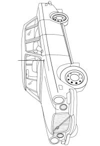 Ausmalbild Volvo 164  