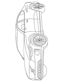 Ausmalbild Volvo ES90  