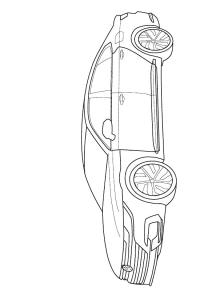 Ausmalbild VW Arteon  