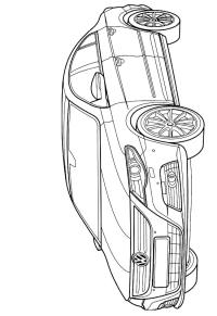 Ausmalbild VW Passat  