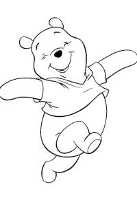 Ausmalbild Winnie Puuh  